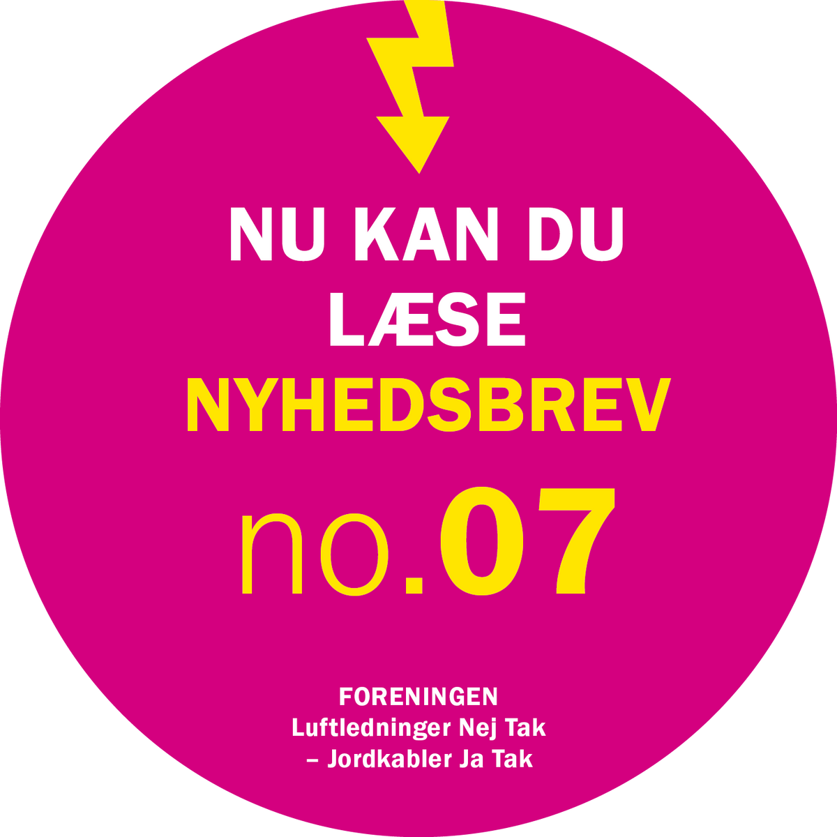 Nyhedsbrev no. 07 - Nyt fra Christiansborg og nyt fra den jyske arbejdsgruppe