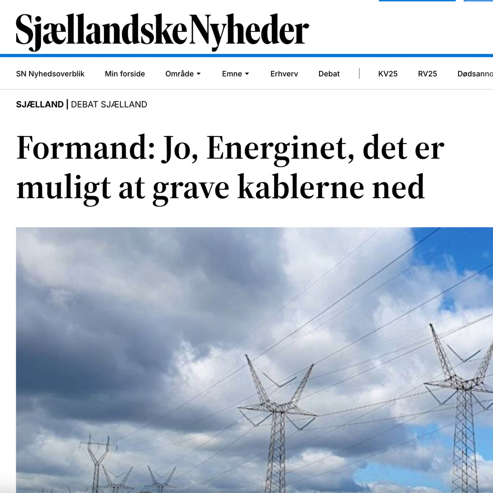 Jo Energinet, det er muligt at grave kablerne ned